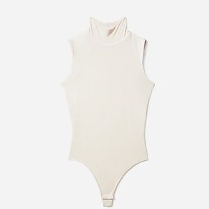 NWT Everlane Luster Mockneck Tank Bodysuit